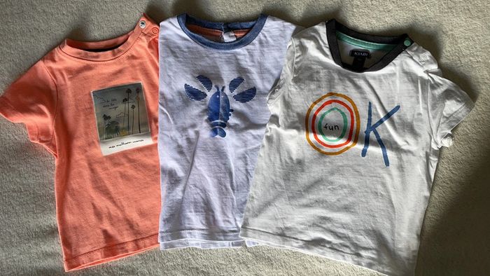 Lot tee-shirts 9 mois