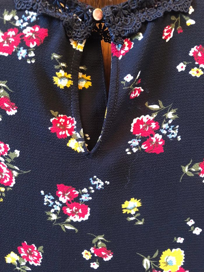Blouse bleu marine - photo numéro 4