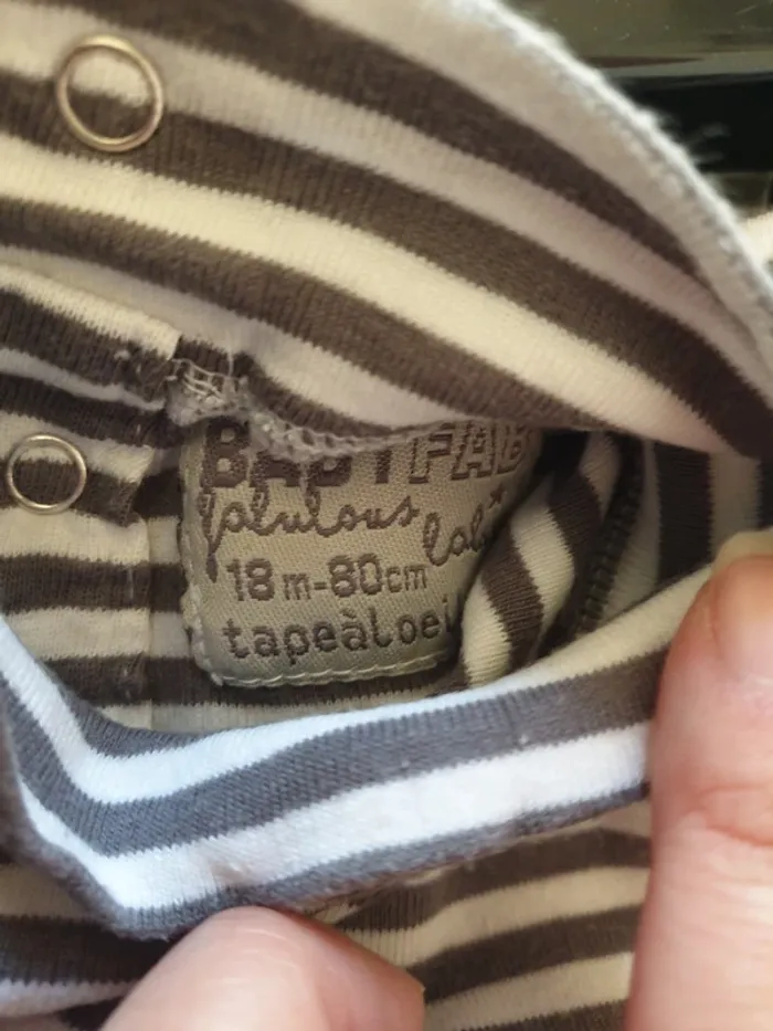 T shirt col roulé TAO 18 mois - photo numéro 3