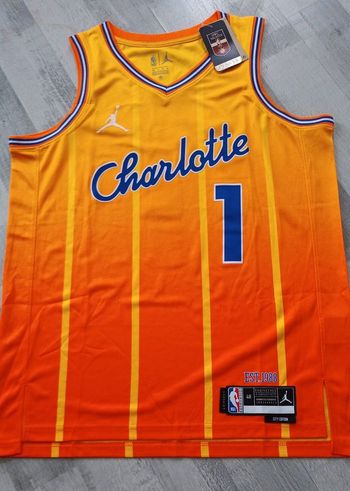 Maillot Charlotte Hornets NBA City Edition LaMelo Ball taille L