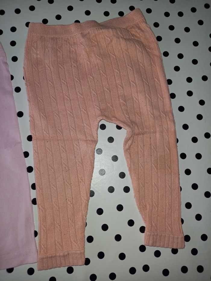 2 leggings fille 12 mois - photo numéro 4