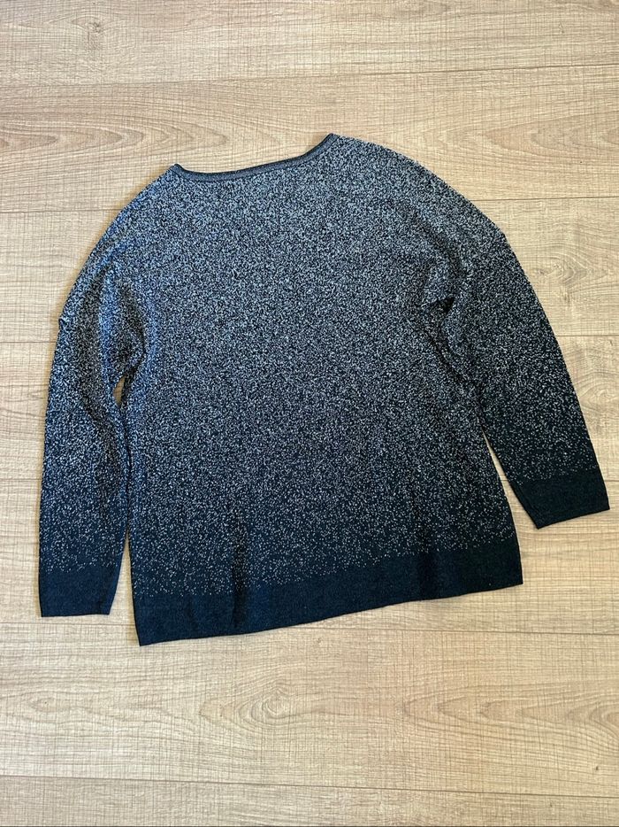 Pull noir et argenté pailleté Only taille L jamais porté - photo numéro 8