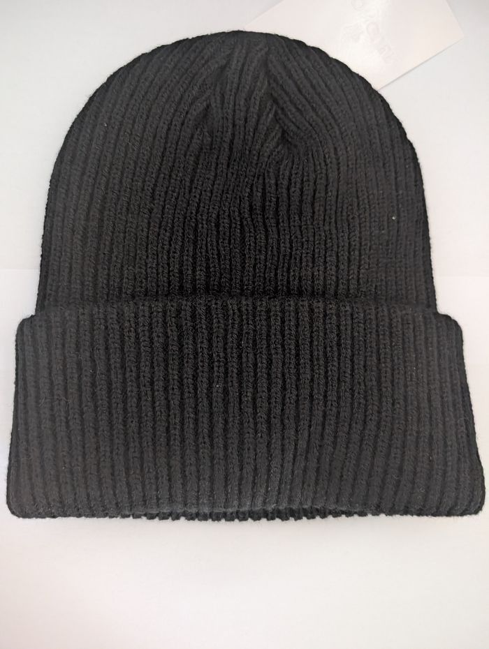 Bonnet noir moncler taille unique neuf - photo numéro 4