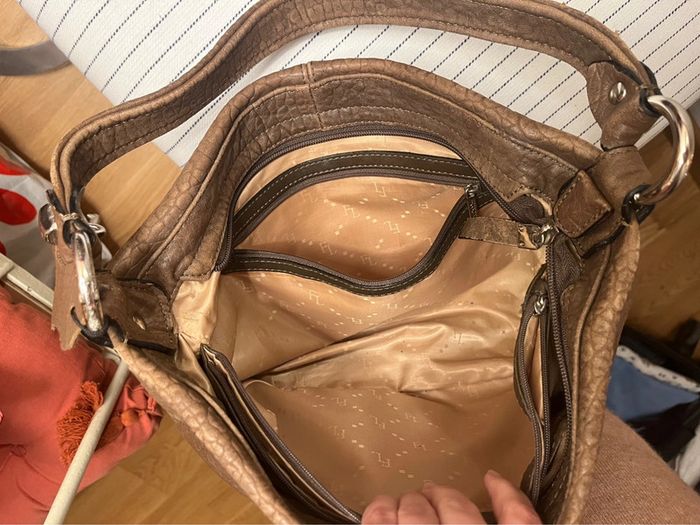 Sac à main Cuir Marron Francinel - photo numéro 8
