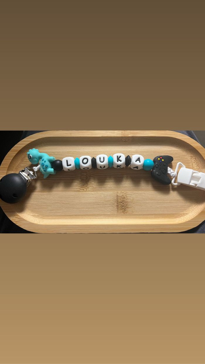 Attache doudou à personnaliser - photo numéro 2