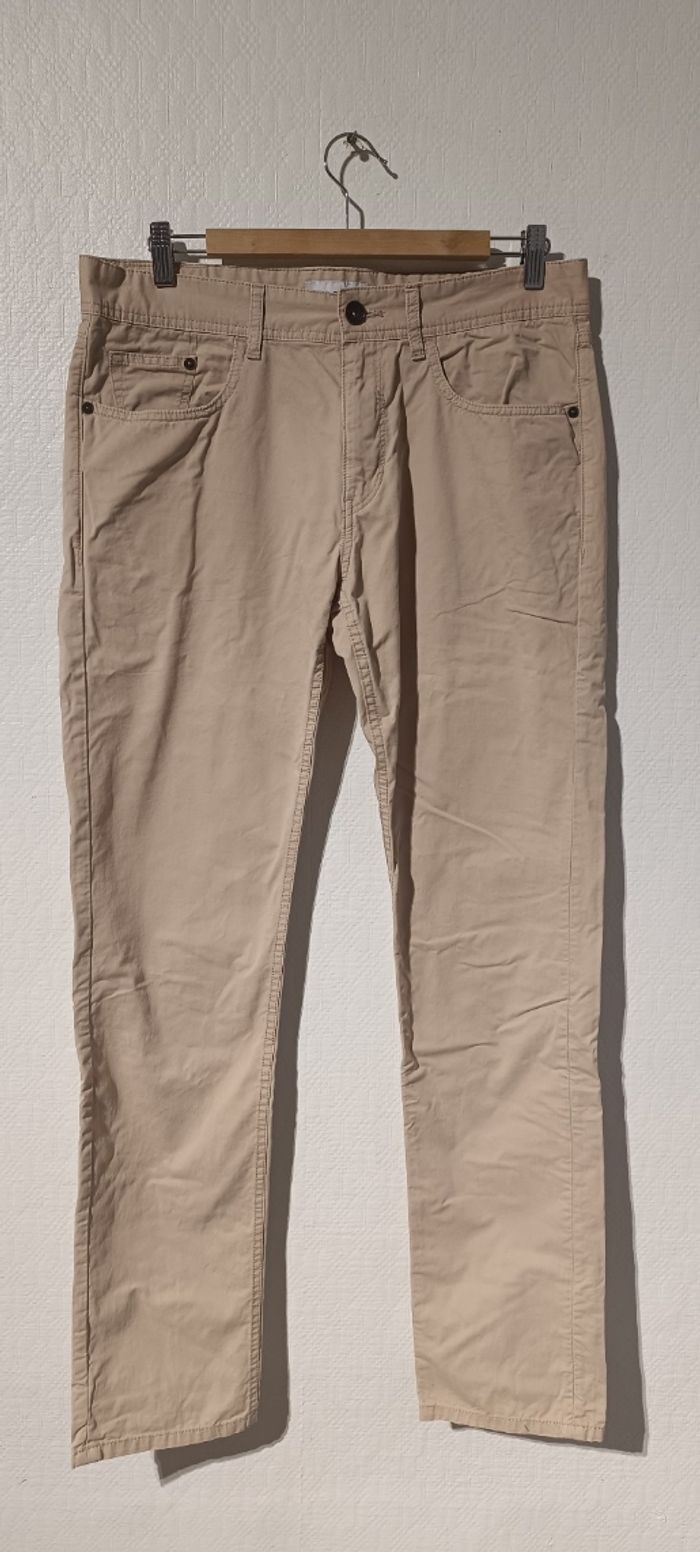 Pantalon beige casual – Esprit – Taille 42
