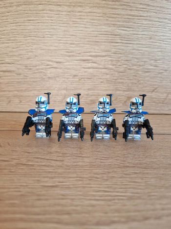Figurines type lego 4 clones Arc Troopers star wars
