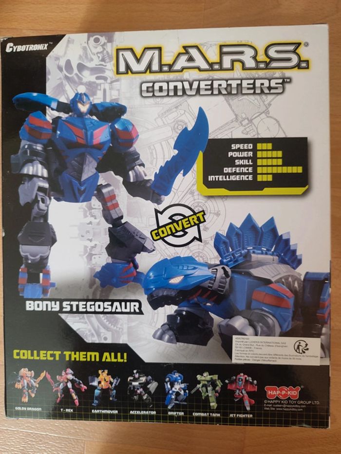 Mars converters bony stégosaur - photo numéro 3