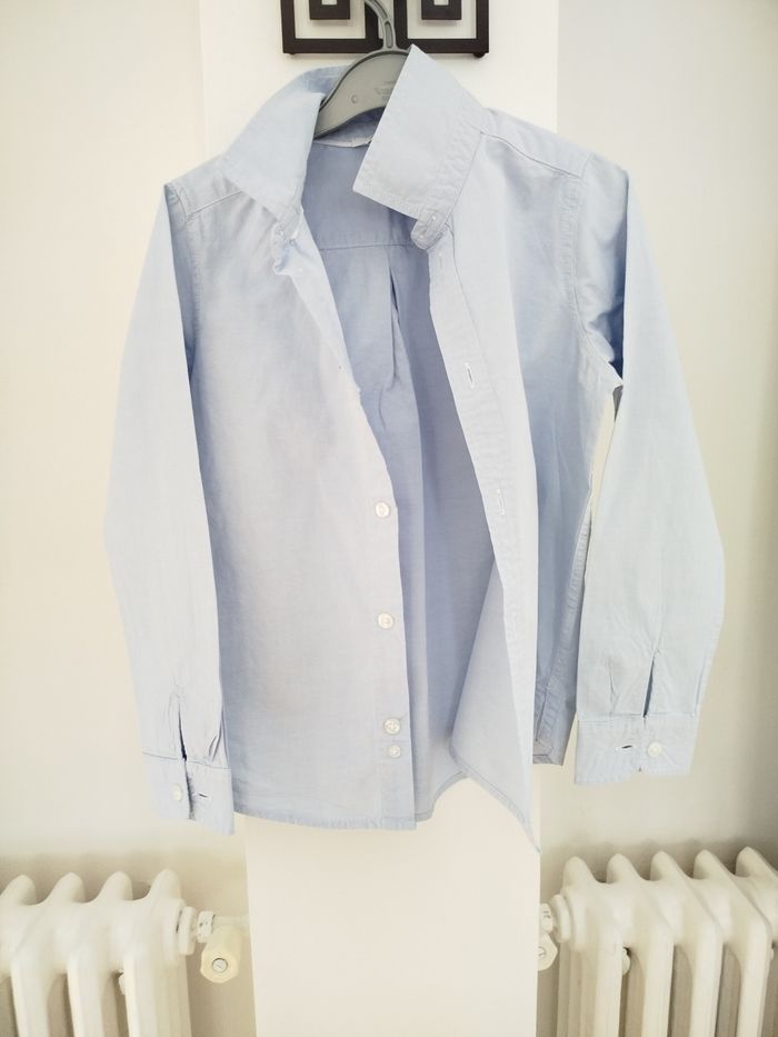 Chemise bleu clair garçon 8 ans Jacadi