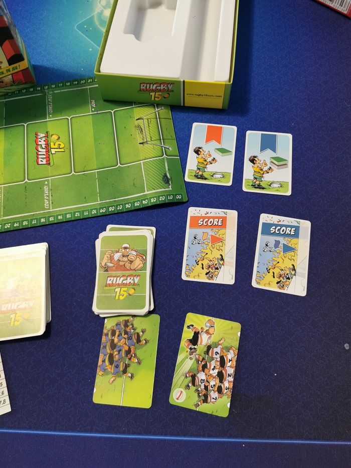 🏉 Jeu de société - RUGBY 15 🎲 - Jeu d'occasion - photo numéro 2
