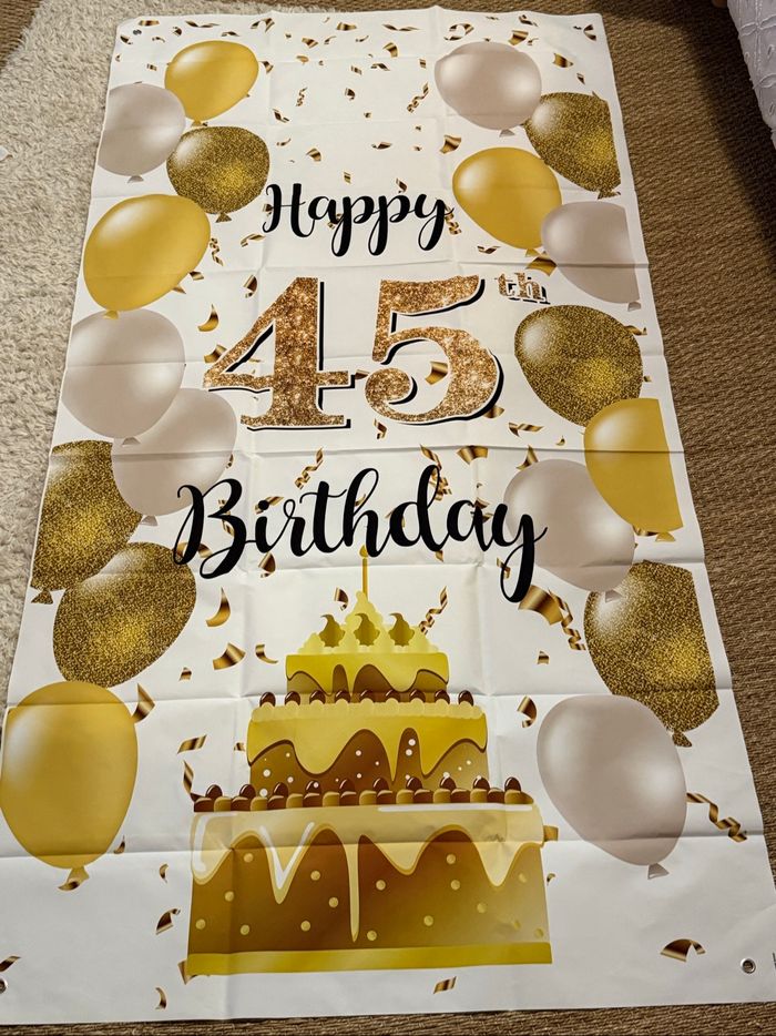 Toile anniversaire - photo numéro 2