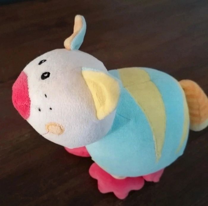 Chat coloré grelot Babysun 30 cm environ - photo numéro 6