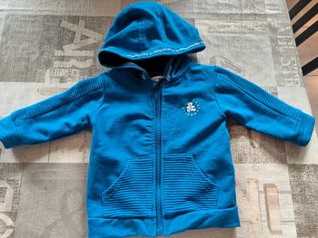 Gilet zippé 6 mois