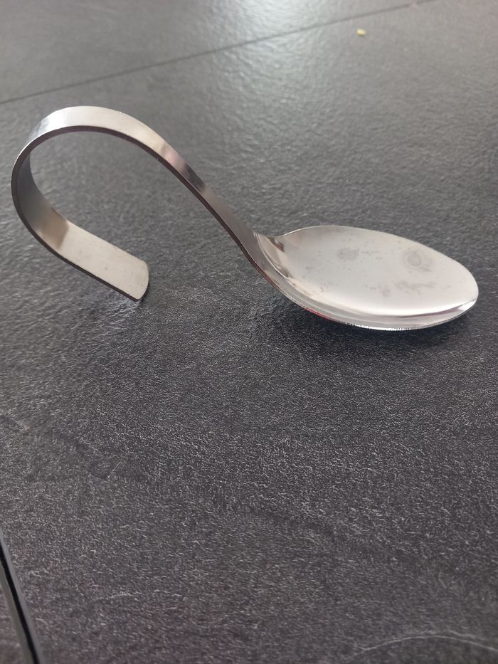 Lot de 6 cuillères apéritives en inox - photo numéro 4