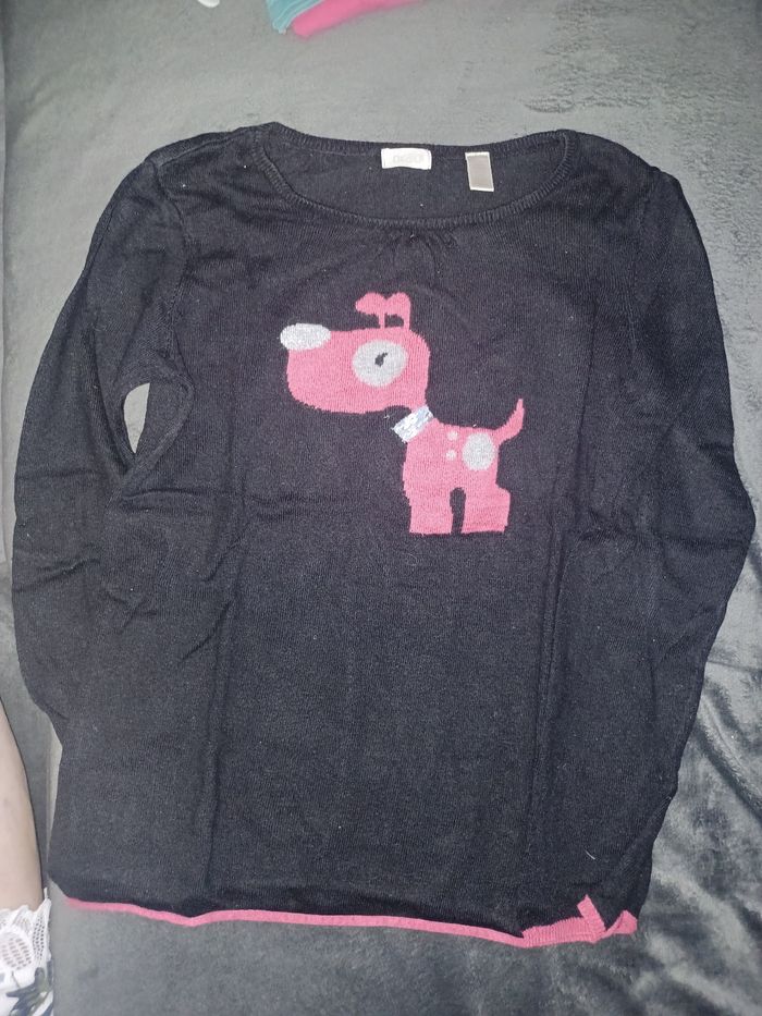 Pull avec un chien