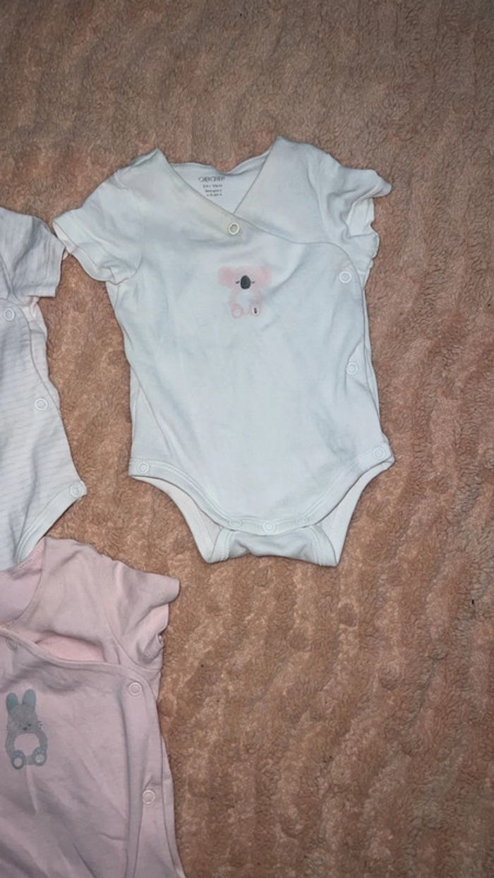Lots de 3 body fille 3 mois - photo numéro 7