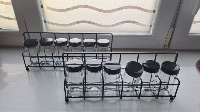 Lot Épiciers 2 supports 12 pots - photo numéro 2