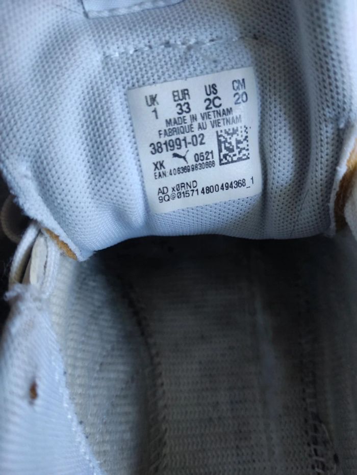Basket puma blanche - photo numéro 5