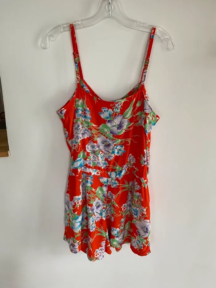 Combi short levi’s rouge à fleur - photo numéro 6