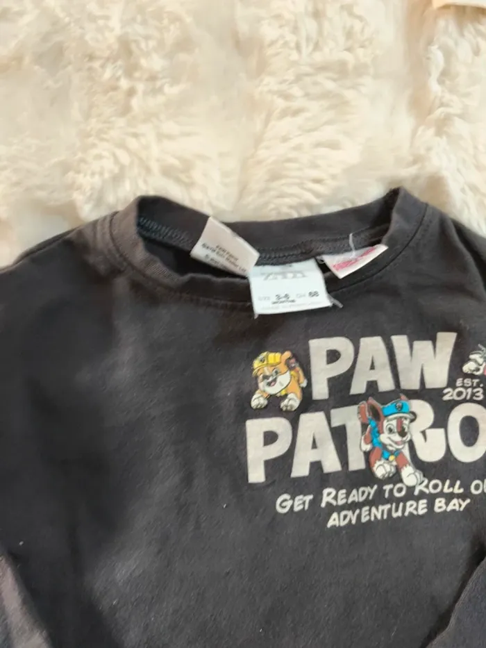 Lot 2 t-shirts Zara bébé 3–6 mois - photo numéro 2