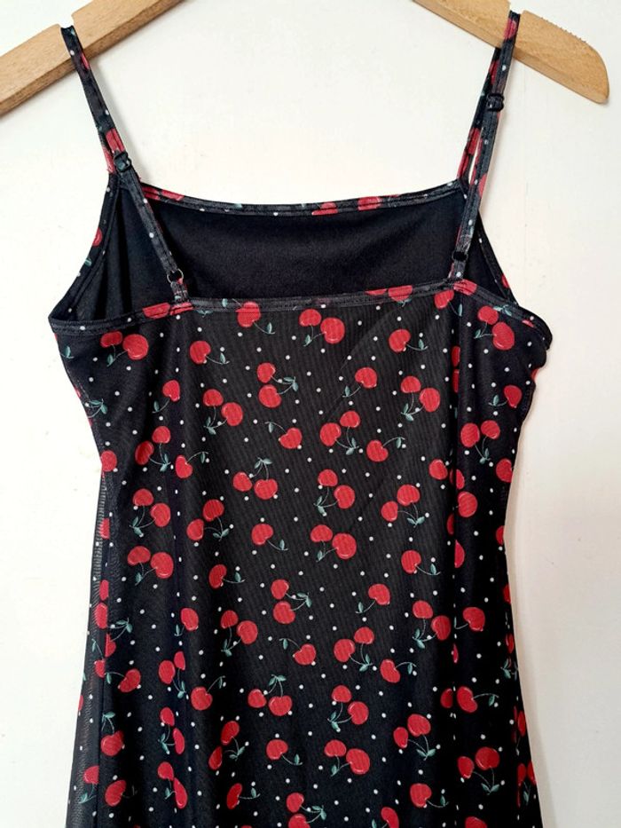 Robe courtes motifs cerises 🍒. Esprit vintage coquette - photo numéro 6