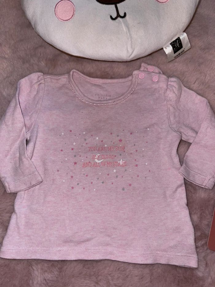 TEE shirt ML 6mois primark - photo numéro 2