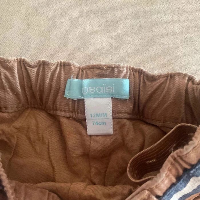 👖 Pantalon marron pour bébé Okaïdi 👖 - photo numéro 6