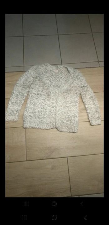 Veste gilet douce fille 10 ans