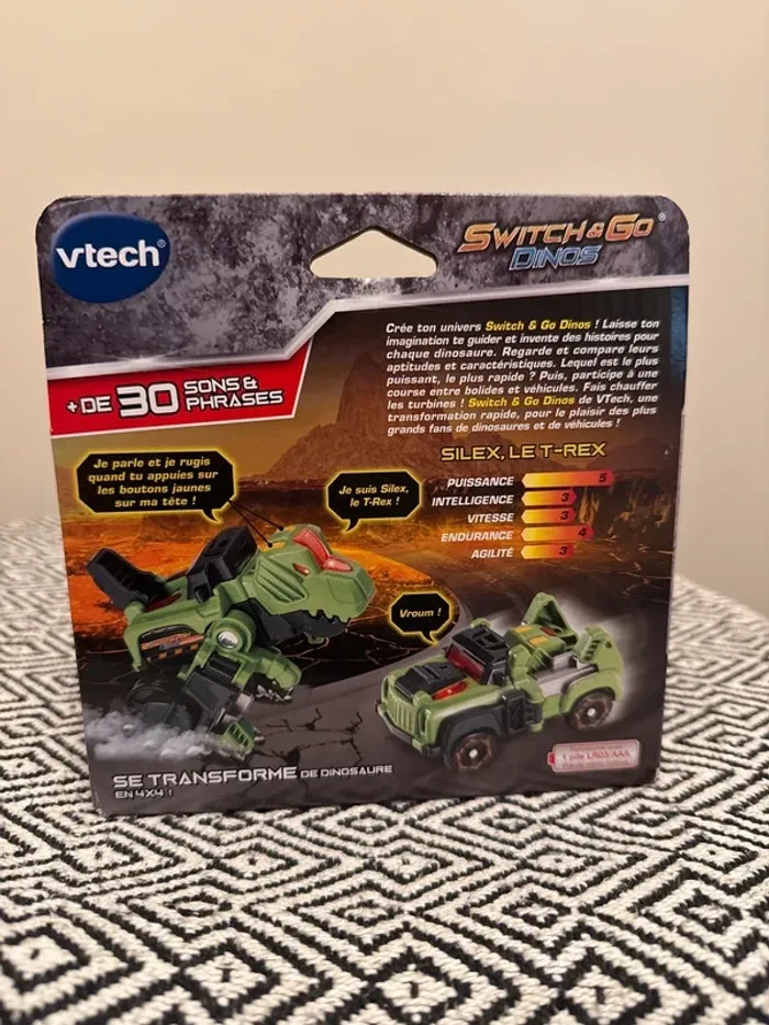 tech - Switch & go, Voiture Silex, le T-Rex - 4 ans et plus - photo numéro 2