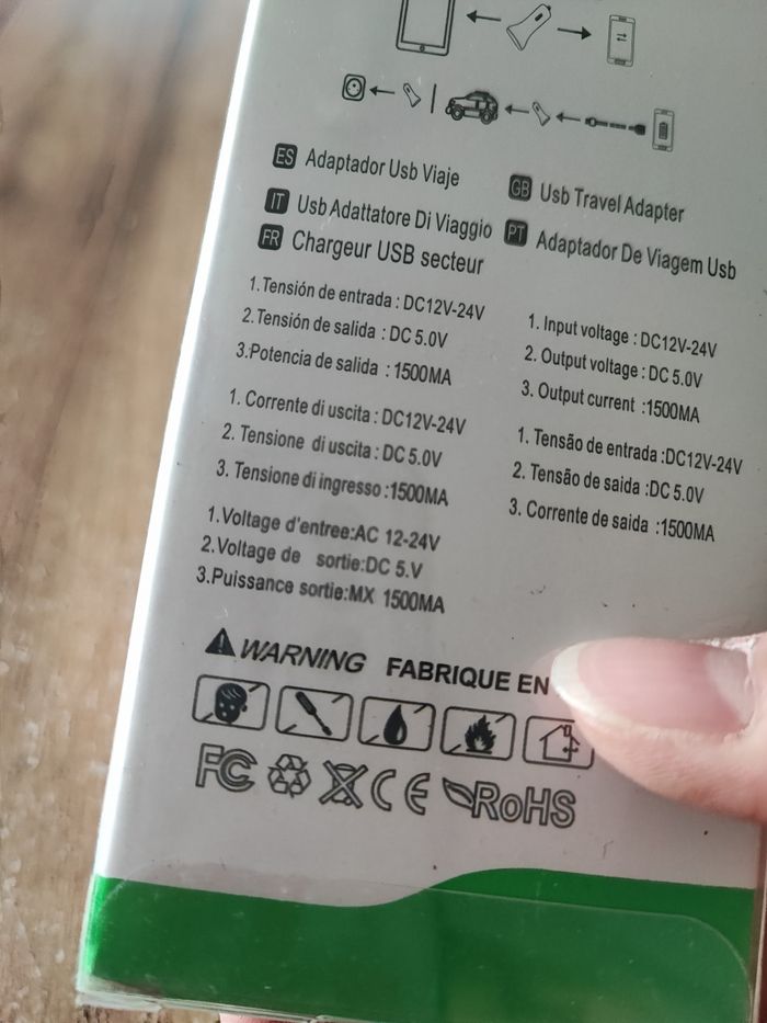 Chargeur USB secteur - photo numéro 3
