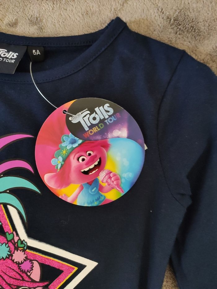 T-shirt manches longues Trolls - photo numéro 5