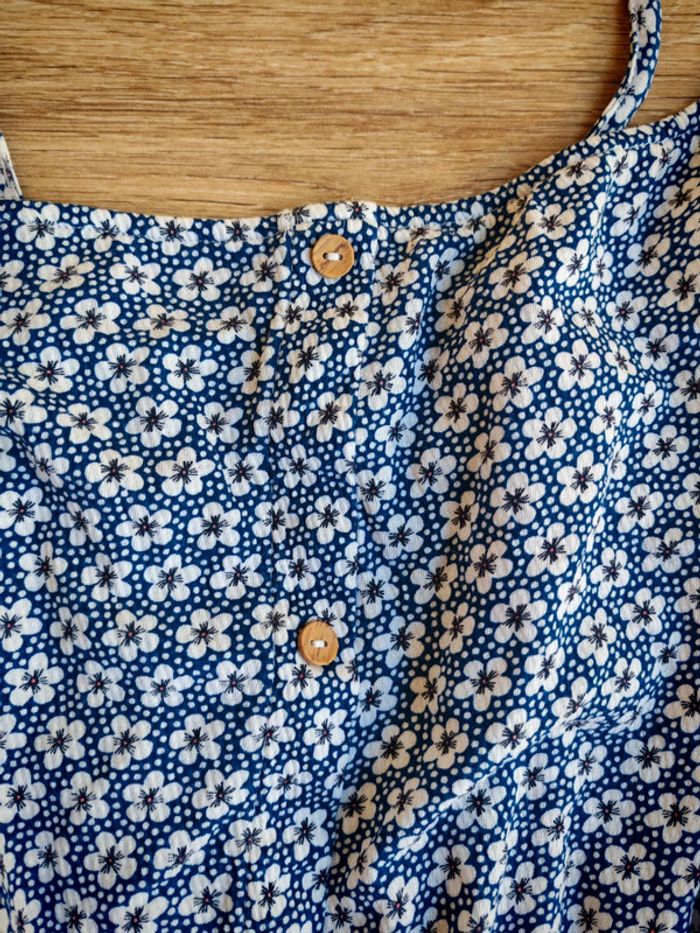 Combinaison pantalon okaidi 12 ans à fleurs - photo numéro 4