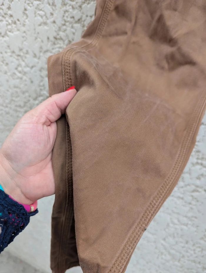 Pantalon en toile Carhartt camel taille 30 * 34 - photo numéro 3