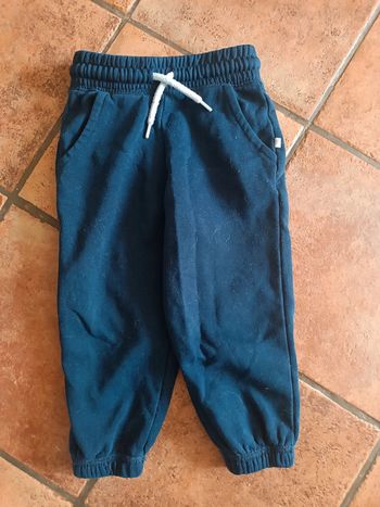 Pantalon molleton bleu
