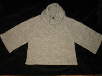 Pull court gris "Liorina" - Neuf - Taille 1 - n°01