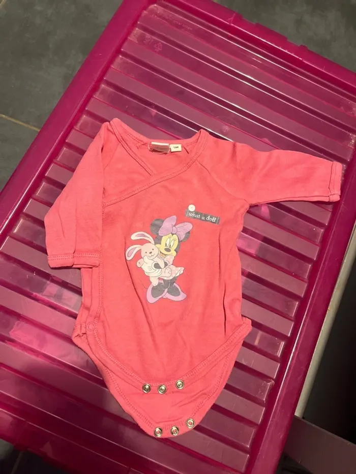 Body Minnie Disney 3 mois
