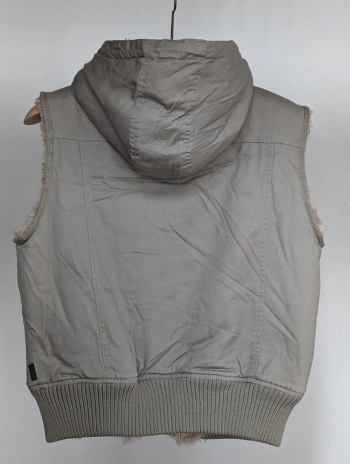 Veste sans manches Tom Wolfe doublée fourrure - Taille 14 - photo numéro 2