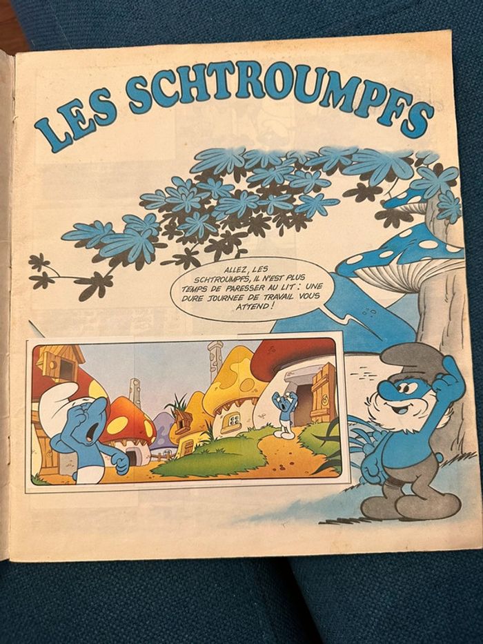 Album Panini complet Les Schtroumpfs Peyo stickers autocollants ancien vintage - photo numéro 3