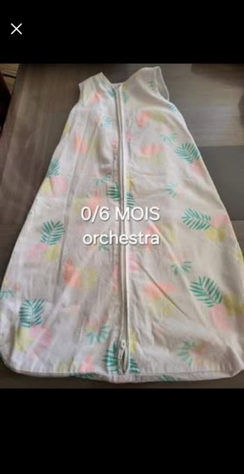 Gigoteuse demi saison printemps été fille 0/6 mois