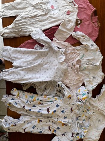 8 pyjamas coton 3 mois