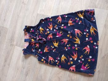 robe 6 ans hiver dpam magnifique en velours douce