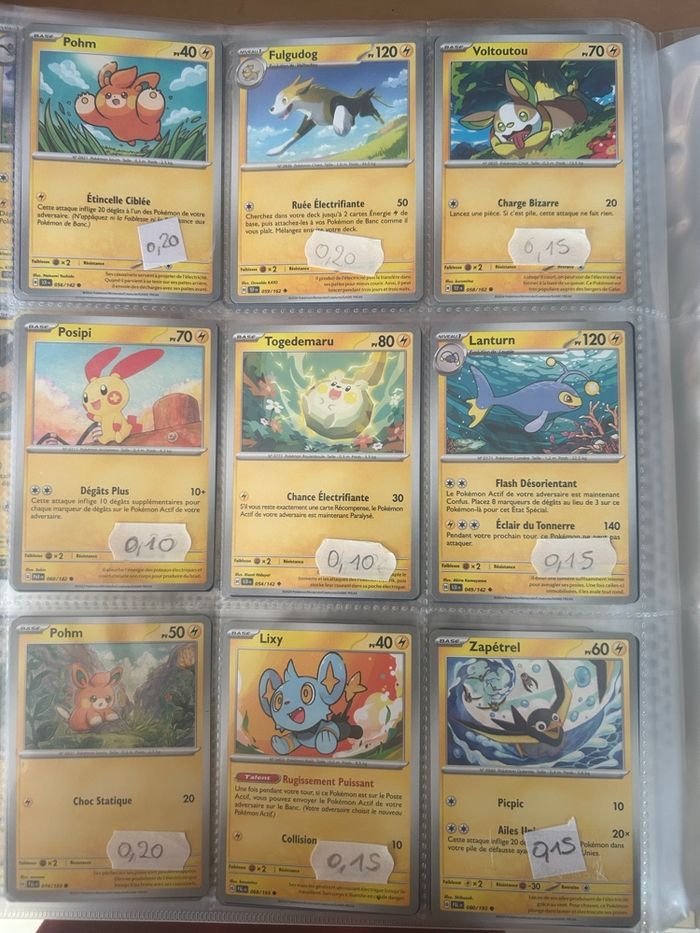 Carte Pokémon type électrique - photo numéro 8