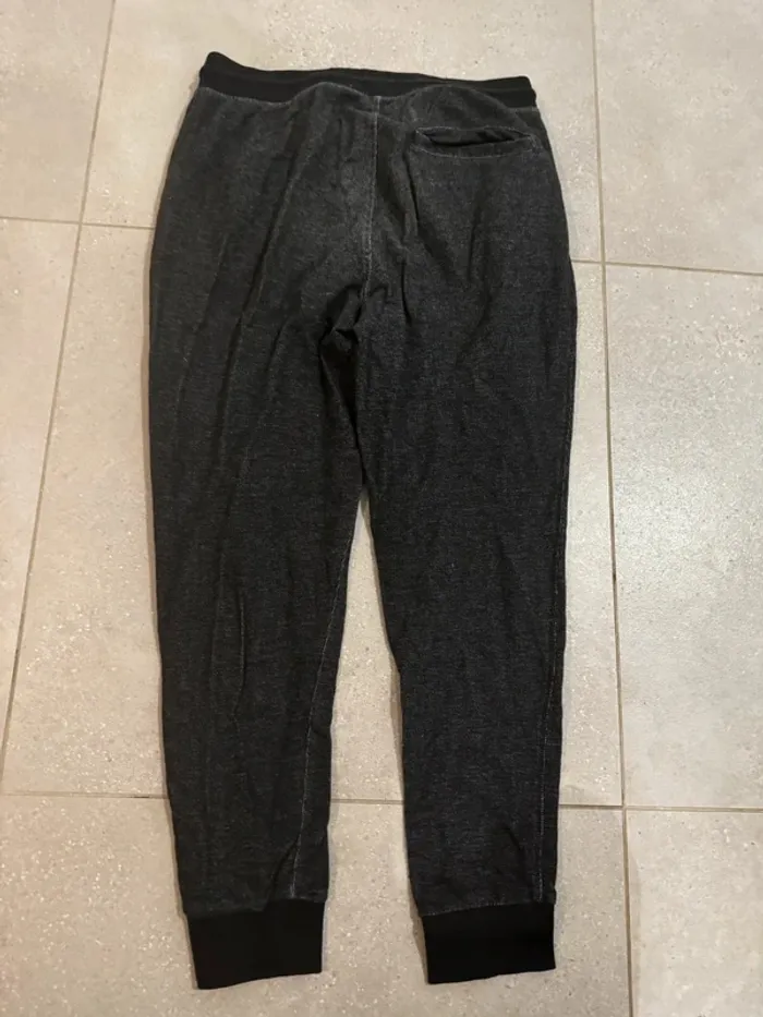 Jogging noir Angelo Litrico Urbndist, taille L, très bon état - photo numéro 3