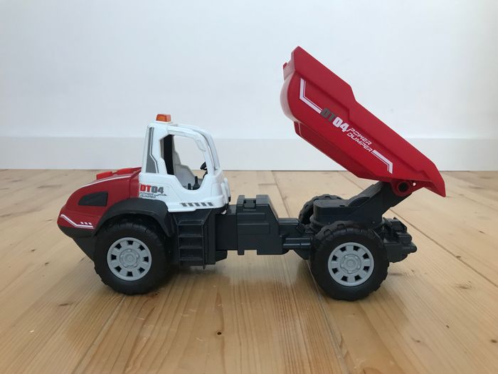 Camion de chantier à benne basculante Dumper - photo numéro 4