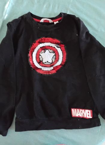 sweat marvel 12 ans