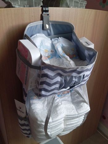 Rangement couche et produits bébé