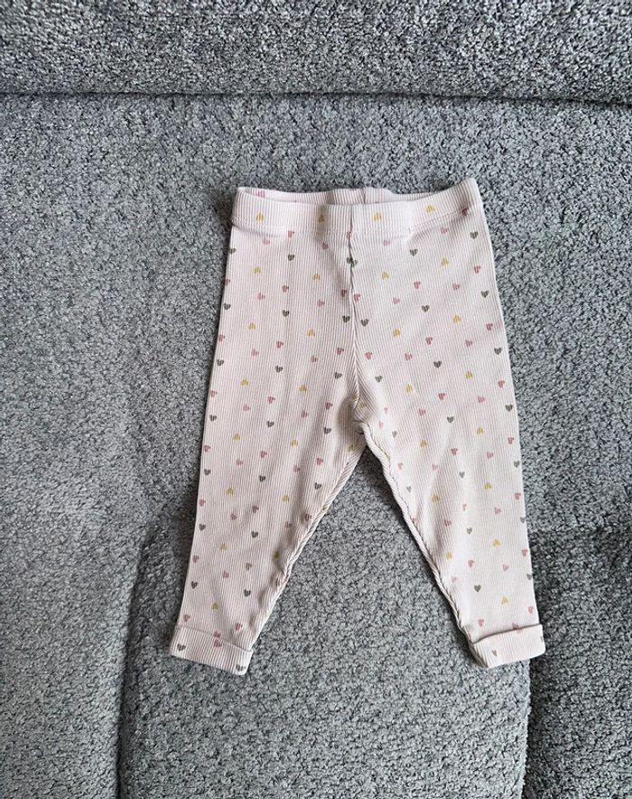 Legging rose à cœurs Tape à L’œil - photo numéro 2