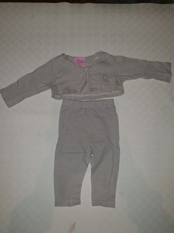 Ensemble fille 6-12 mois