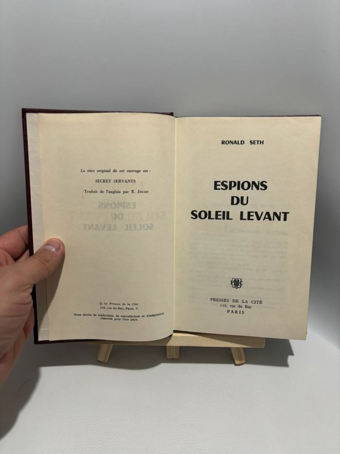 Livre Espions du Soleil Levant - photo numéro 4