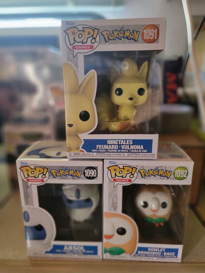 Lot Feunard Brindibou Absol Réservé